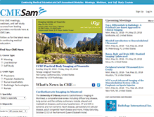 Tablet Screenshot of cmesam.com